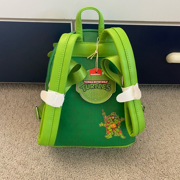Teenage Mutant Ninja Turtles TMNT Squad (All 4 Turtles) Loungefly Backpack - Picture 10 of 12